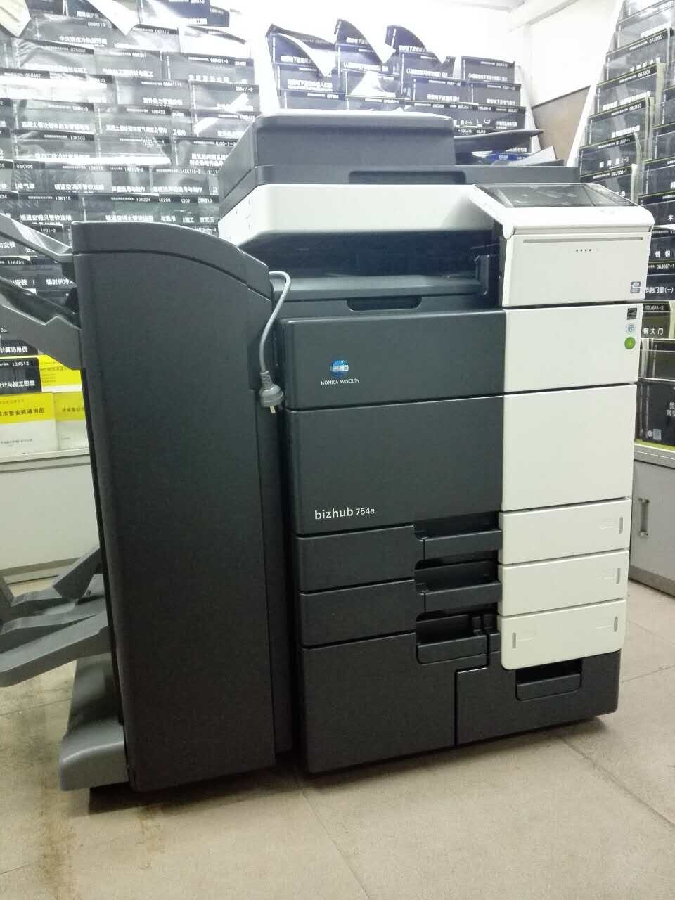 科頤辦公給謀圖書館安裝的柯尼卡美能達(dá)BH754e復(fù)印機(jī) 科頤辦公給謀圖書館安裝的柯尼卡美能達(dá)BH754e復(fù)印機(jī)