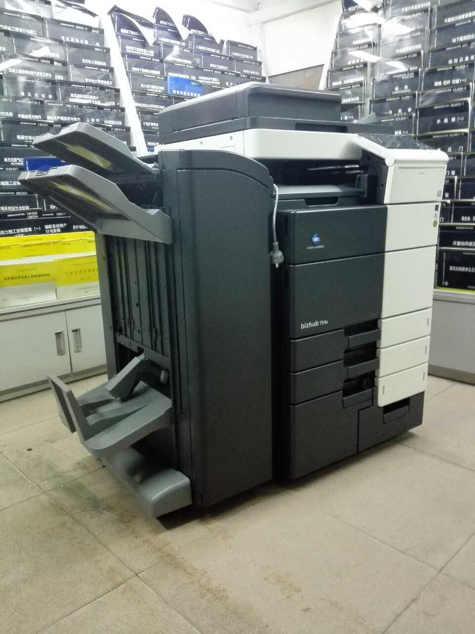 科頤辦公給謀圖書館安裝的柯尼卡美能達(dá)BH754e復(fù)印機(jī) 科頤辦公給謀圖書館安裝的柯尼卡美能達(dá)BH754e復(fù)印機(jī)