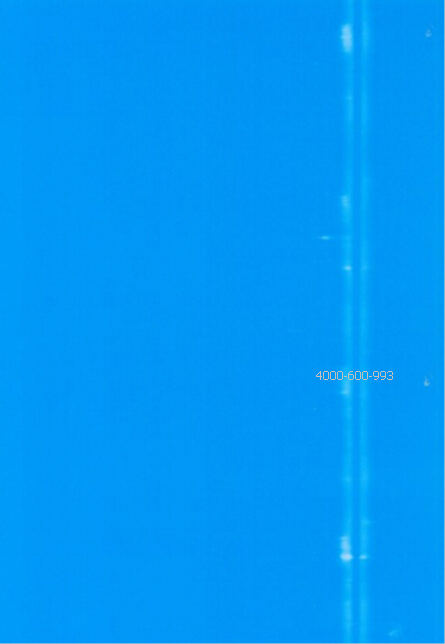 柯尼卡美能達(dá)彩色復(fù)印機(jī)C220打印出現(xiàn)白色橫線藍(lán)色單色效果圖-科頤辦公